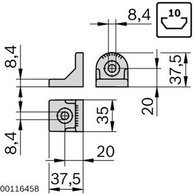 3842538705 UNGHI R35X38 SILVER SET Bosch Rexroth - Calitate Superioară