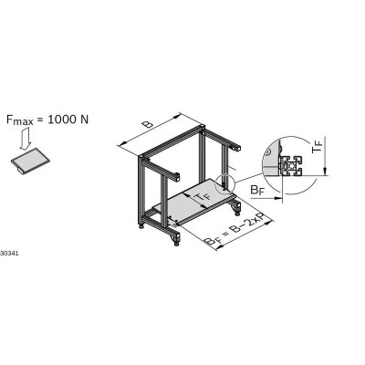 3842538771 Economic Foot Support Bosch Rexroth - Superior Quality