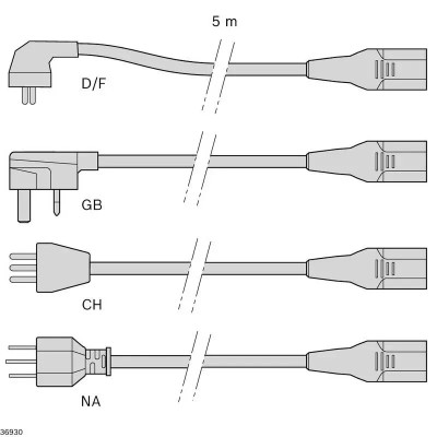 3842540197 CABLU DE REŢEA CH-IEC 5M Bosch Rexroth, calitate superioară