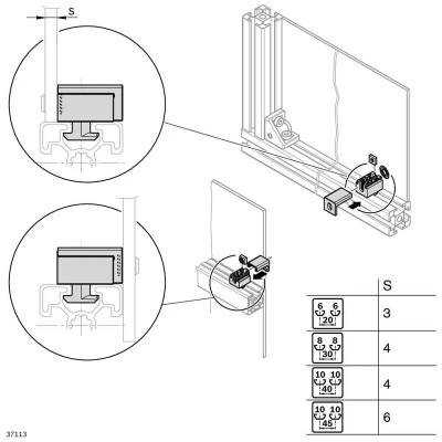 3842548836 Variofix Block S 20MM Bosch Rexroth, local support