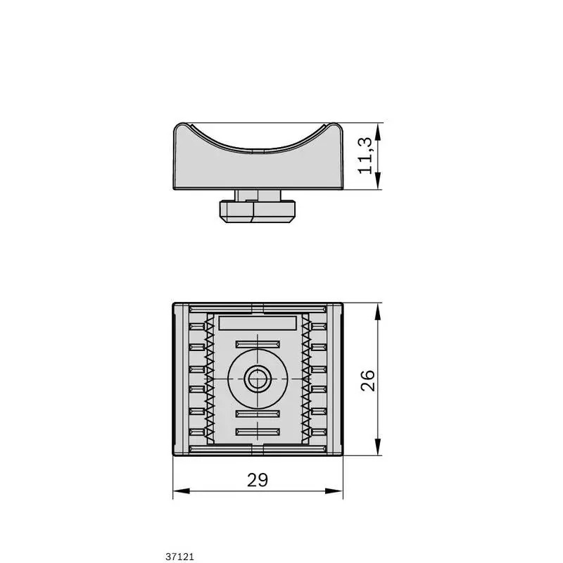 3842559381 Cable Loop Bracket 8 Bosch Rexroth