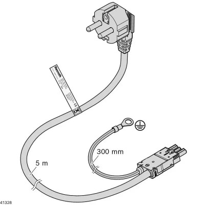 3842564084 NETWORK CABLE D/F-HD-GST+PE 5M Bosch Rexroth, superior quality