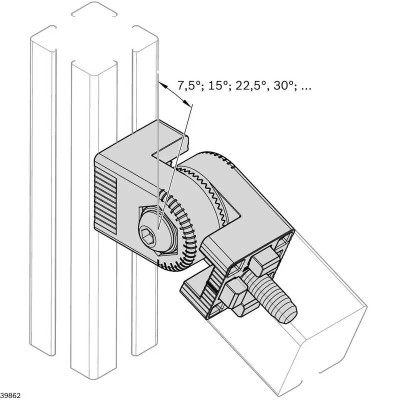 3842564090 Clamping Lever GN 300-63-M8-30-SW Bosch Rexroth, superior quality