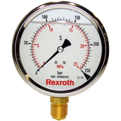 R900027257 Manometer ABZMM 63-40BAR Bosch Rexroth - Superior Quality