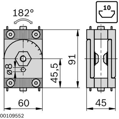 3842502688 ARTICULAŢIE 60X45 Bosch Rexroth - Calitate Superioară