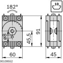 3842502688 ARTICULAŢIE 60X45 Bosch Rexroth - Calitate Superioară