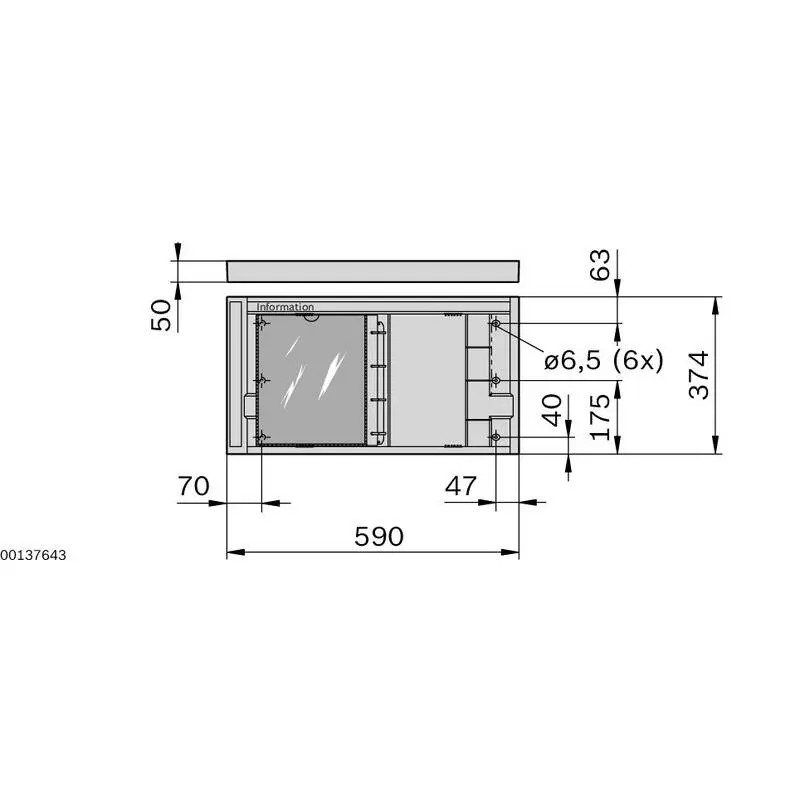 3842517163 Information Panel 2xA4 Euro Bosch Rexroth, high quality