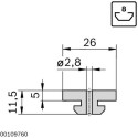 3842523212 Element Glisant 8N Flach Bosch Rexroth - Calitate Superioară