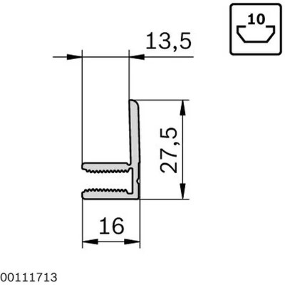 3842524064 Profil de strângere 10 1S Bosch Rexroth, suport local