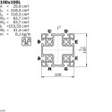 3842529356 Profil Drept 100x100L Bosch Rexroth - Calitate Superioară