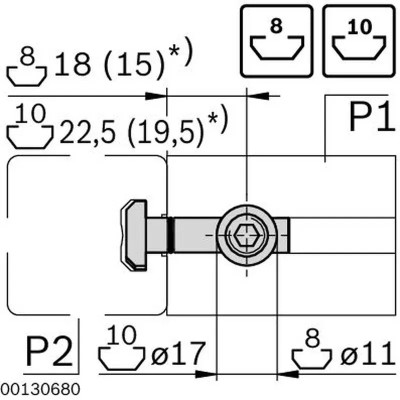 3842535465 QUICK CONNECTOR N8 90° Bosch Rexroth - Superior Quality