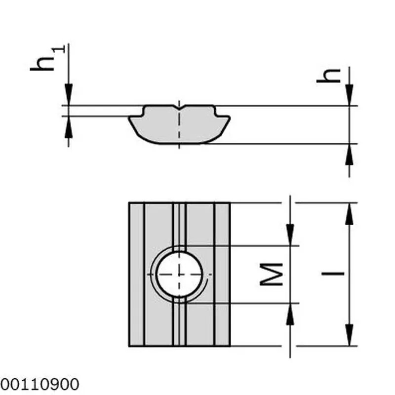 3842536669 Cam Channel Cursor 6 M4 ES Bosch Rexroth