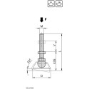 3842537228 AX M16 L85 Profile Accessories Bosch Rexroth, superior quality