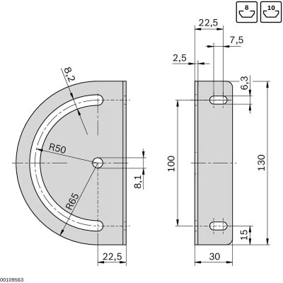 3842538276 Pivot Fixing Device 180° Bosch Rexroth, local support