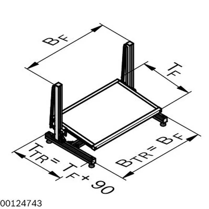 3842538409 Foot Support ESD Bosch Rexroth, superior quality