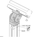 3842538683 Joint 30X30 Silver Bosch Rexroth - Superior Quality