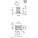 3842542668 FIXING BASE 40X80 Bosch Rexroth - Superior Quality