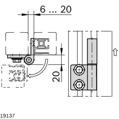 3842544562 ADJUSTABLE HINGE Bosch Rexroth - Superior Quality
