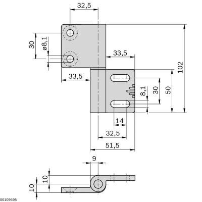 3842544562 ADJUSTABLE HINGE Bosch Rexroth - Superior Quality