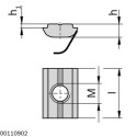 3842547808 Cam Track Slider 10 M5 Bosch Rexroth - Superior Quality