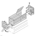 3842551007 COVER CAP CABLE DUCT 45 ESD Bosch Rexroth, high quality