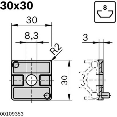 3842551026 Compensare Radială 30 Bosch Rexroth, calitate superioară