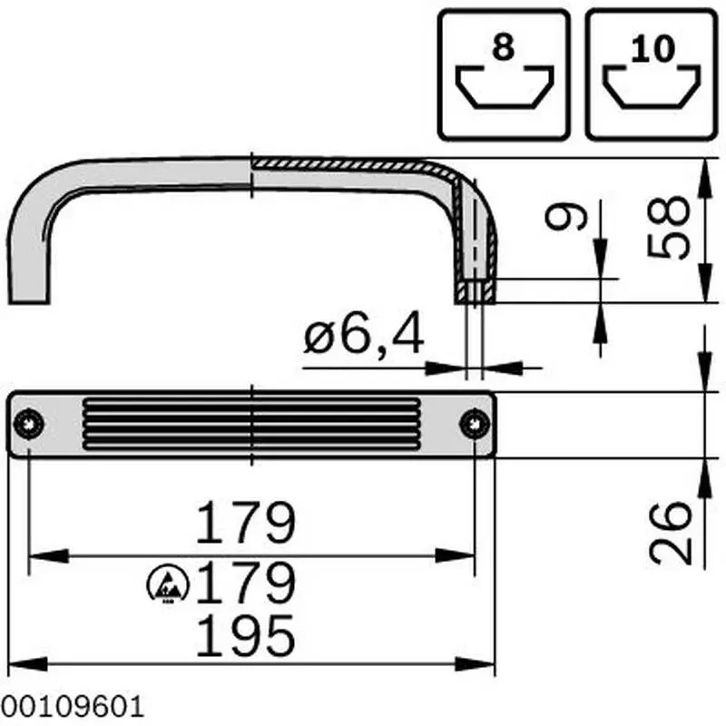 3842554720 Handle Bracket Bosch Rexroth - Superior Quality