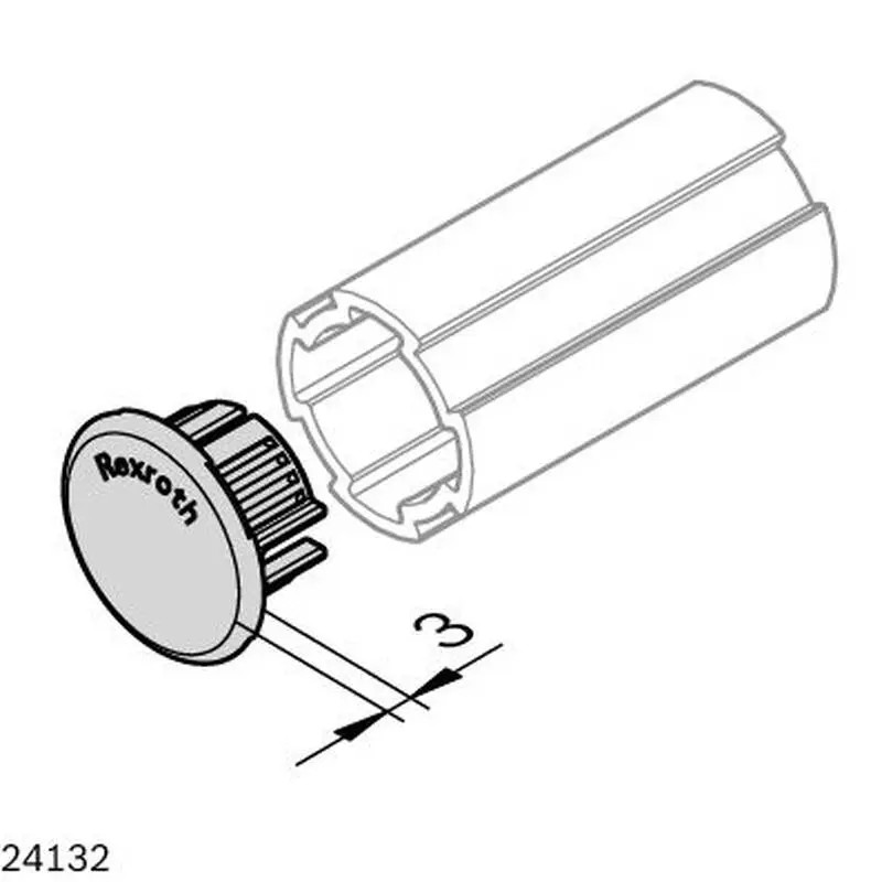 3842554752 Cover Cap D28L Bosch Rexroth, superior quality