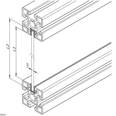 3842555270 Profile with Groove 10 Bosch Rexroth - Superior Quality