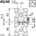 3842555556 Riglă de Etanșare 10 45/45 Bosch Rexroth - Calitate Superioară