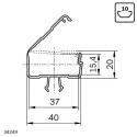 3842555670 Cable Duct N10 40x20 Bosch Rexroth, superior quality