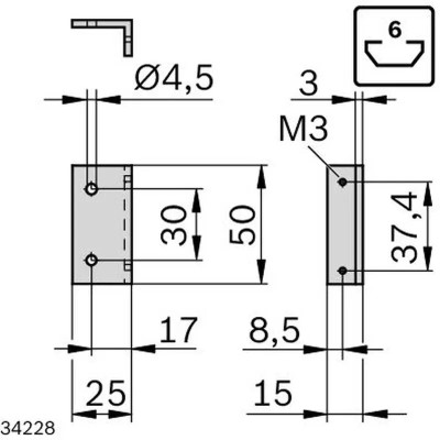 3842558323 PRINDERE MAGNETICĂ 6 Bosch Rexroth - Calitate Superioară