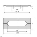 3842558505 Trecere Cablu CGP 120 Grey Bosch Rexroth - Calitate Superioară