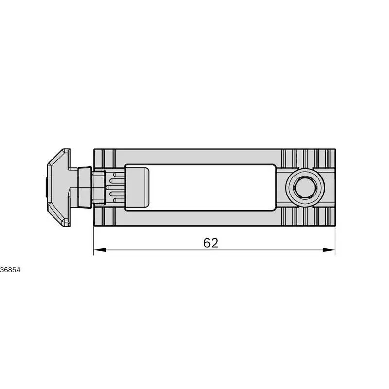 3842558566 Groove Joint Piece 8/8 Bosch Rexroth