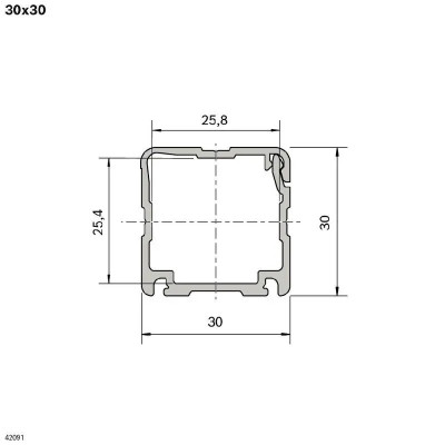 3842562096 Cable Duct 30x30 Bosch Rexroth, local support