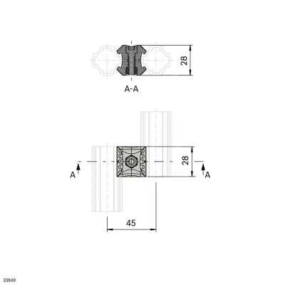 3842567350 MANŞON DE LEGĂTURĂ D28L PARALLEL Bosch Rexroth - Calitate Superioară