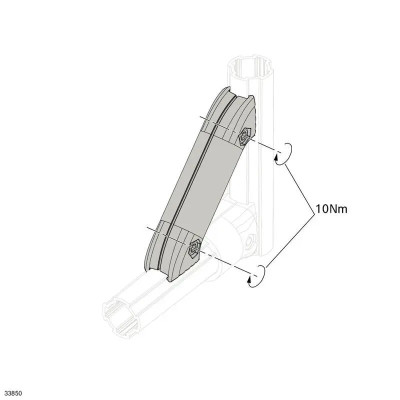3842567351 D28L 45° Bracket Bosch Rexroth - Superior Quality