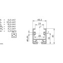 3842993316 U PROFILE 40X45 Bosch Rexroth - Superior Quality