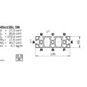 3842993774 Profil Drept 45x135L 5N Bosch Rexroth Calitate Superioara