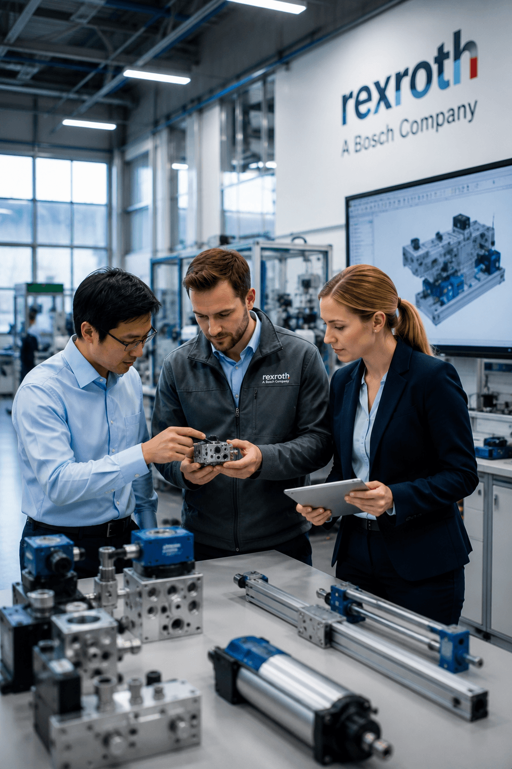 Factory Automation Bosch Rexroth linii automate și sisteme industriale integrate
