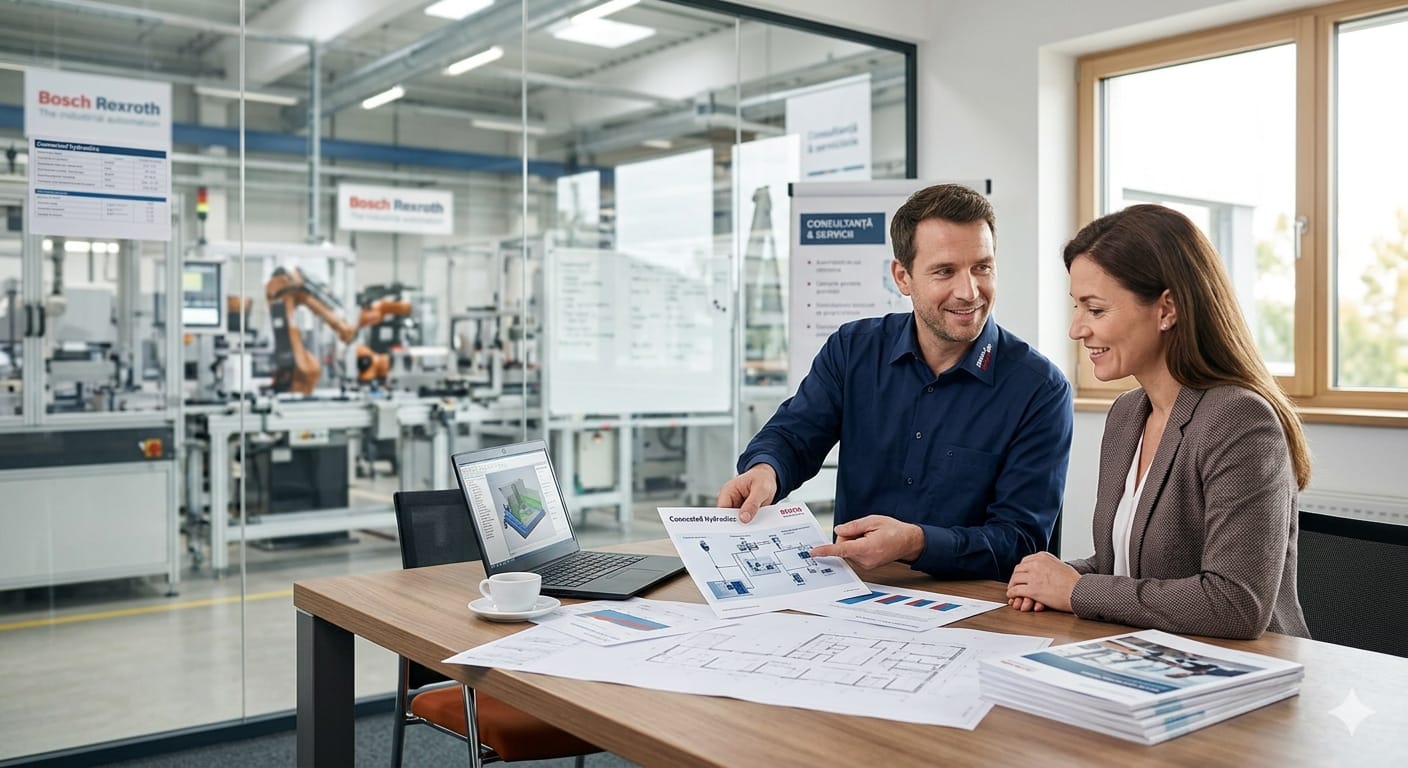 Consultanță tehnică industrială Bosch Rexroth CreatX Technology