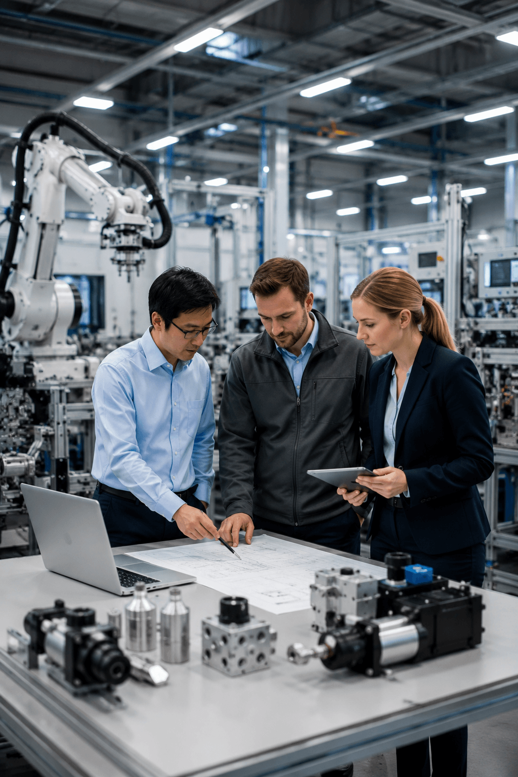 Hidraulică industrială Bosch Rexroth pompe cilindri distribuitoare și sisteme hidraulice