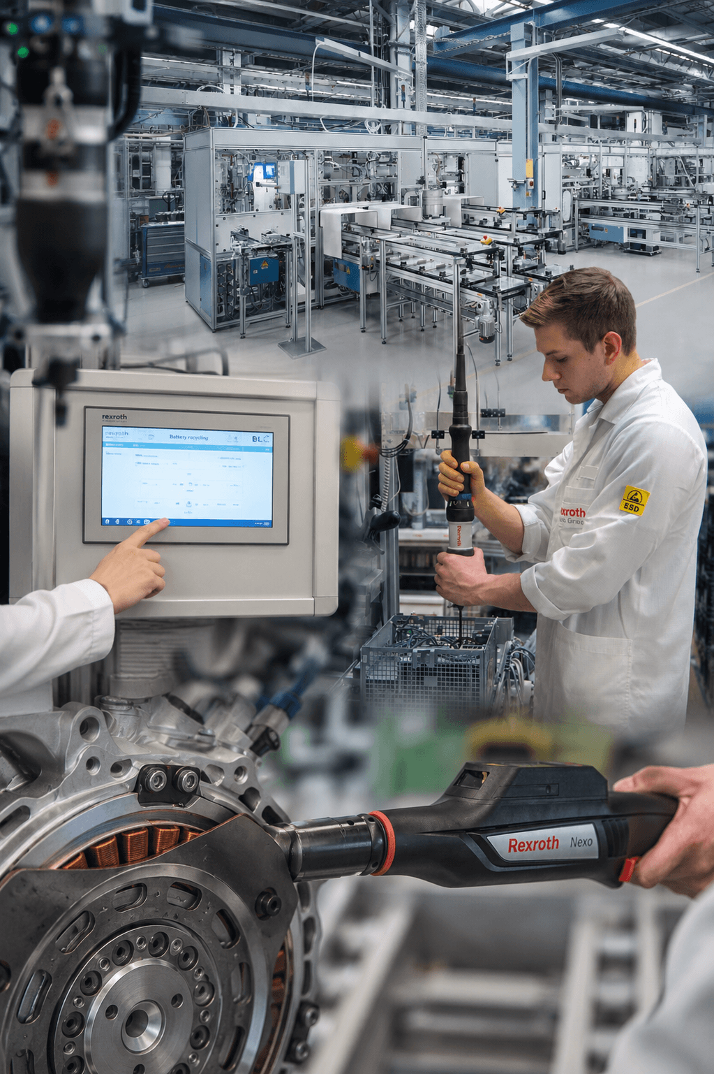 Factory Automation Bosch Rexroth România implementată de CreatX Technology