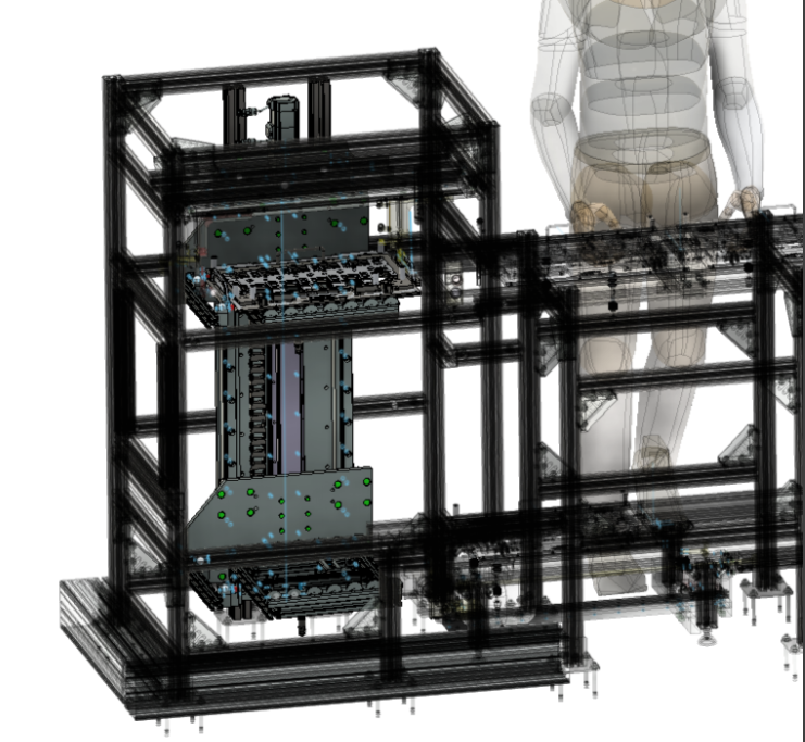 Pozitionare si acumulare pe sistem Bosch Rexroth TS